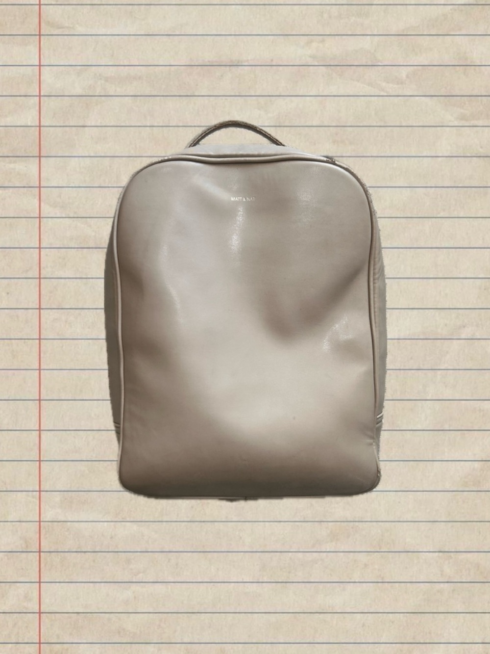 Matt & Nat beige backpack